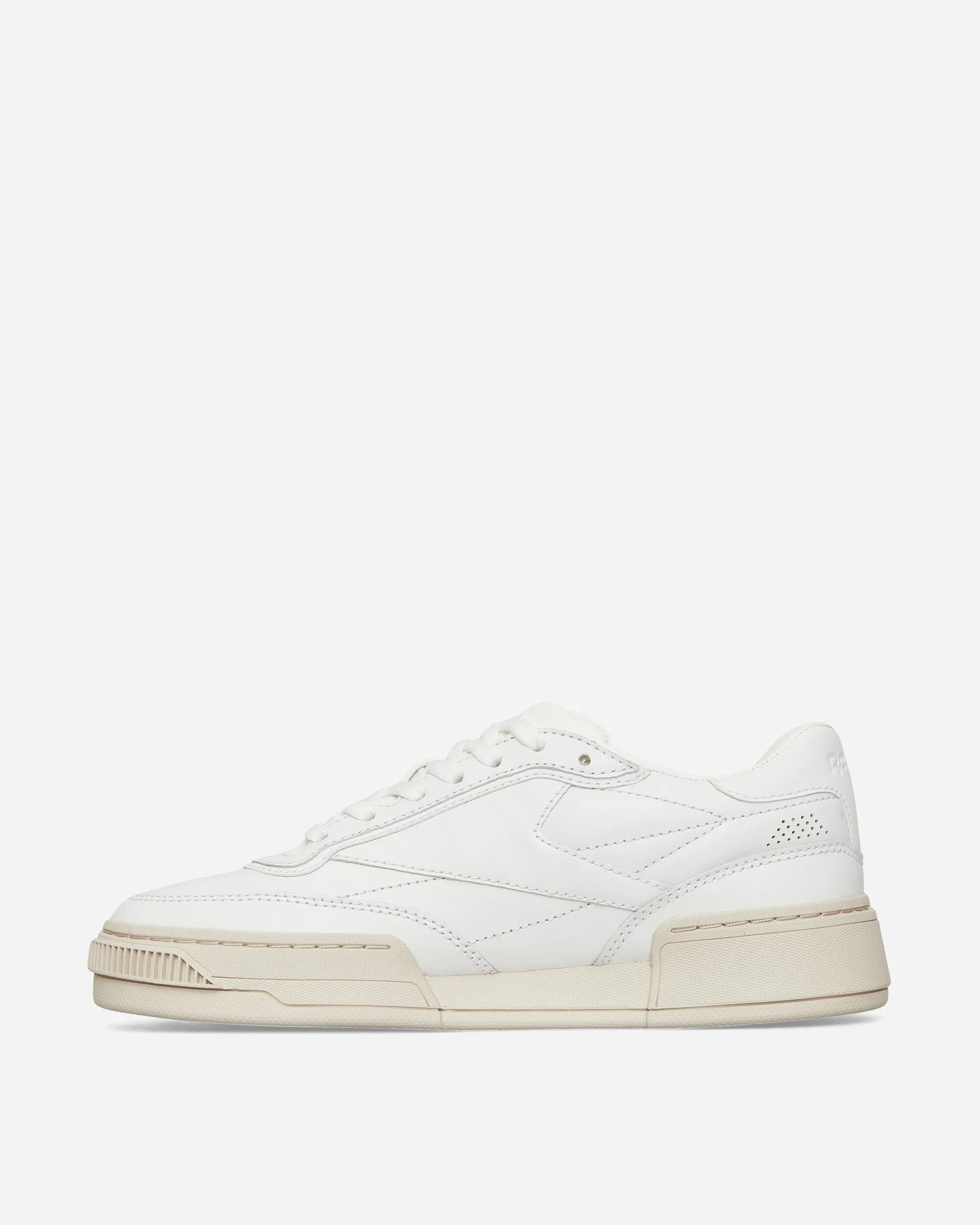 Club C Leder-Sneakers Weiß