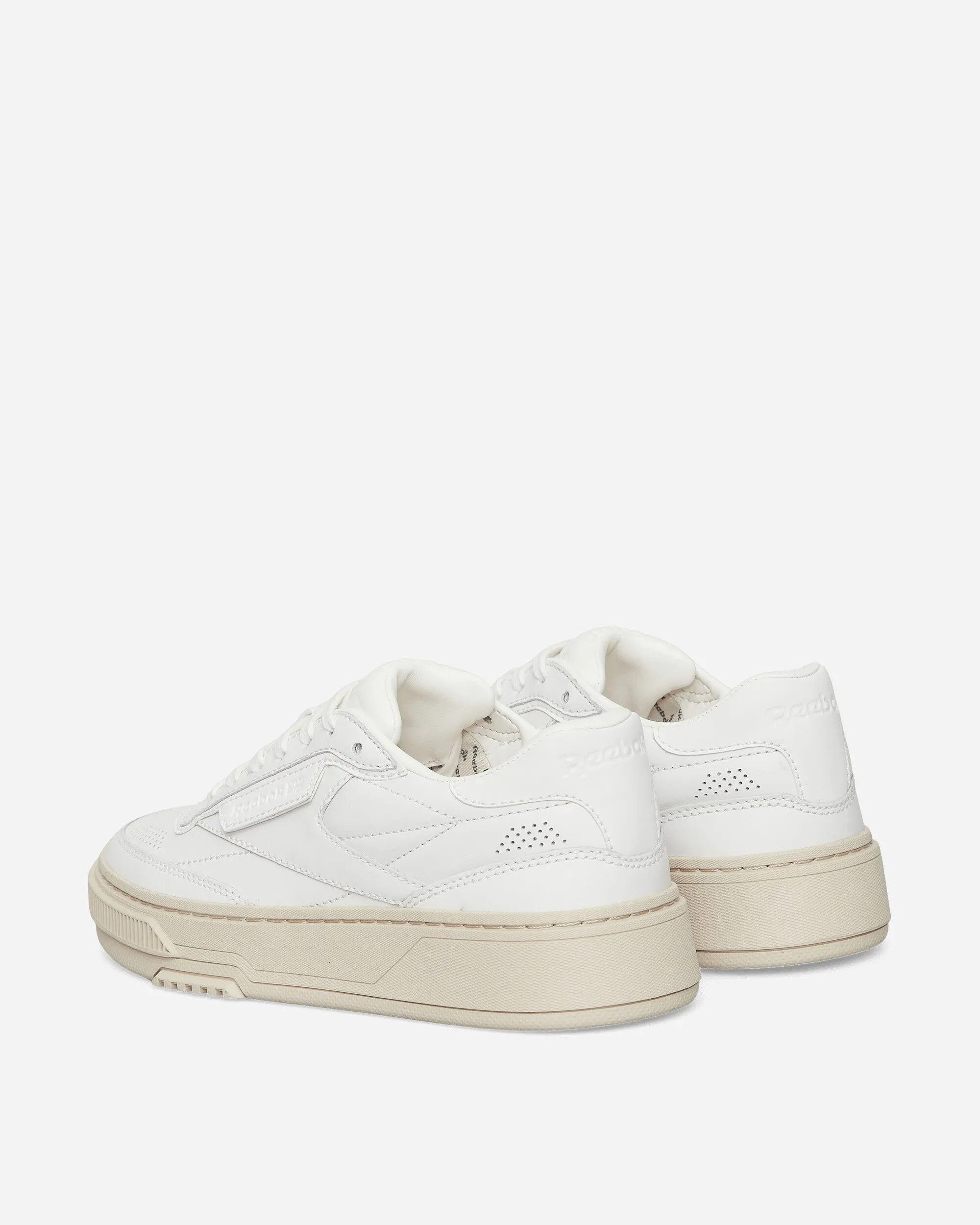 Club C Leder-Sneakers Weiß