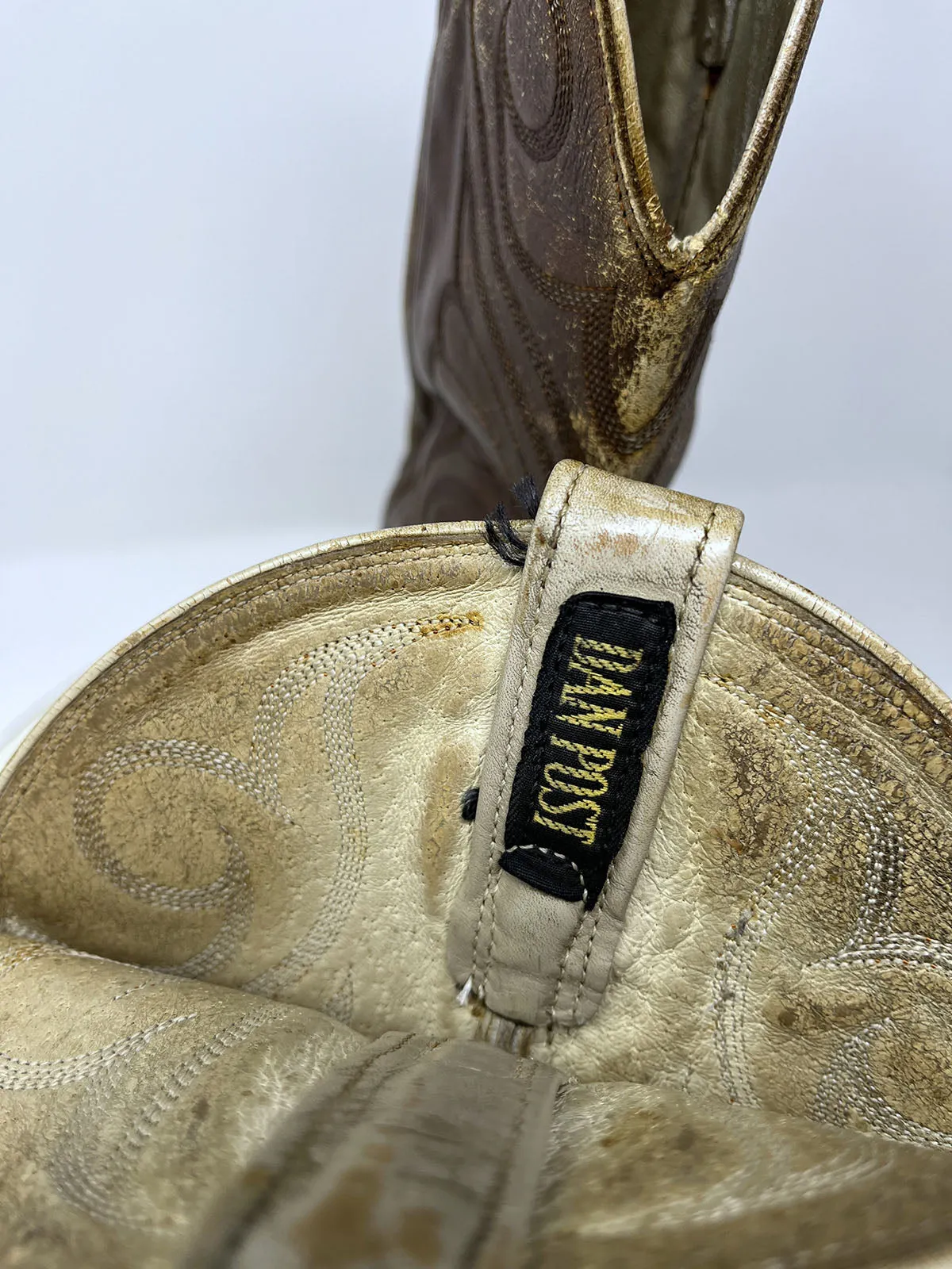 Dan Post Größe 10,5 Braune Cowboystiefel