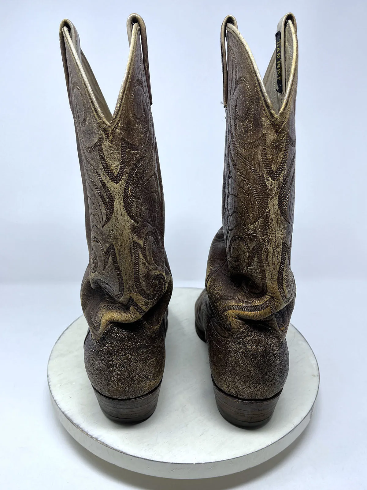 Dan Post Größe 10,5 Braune Cowboystiefel