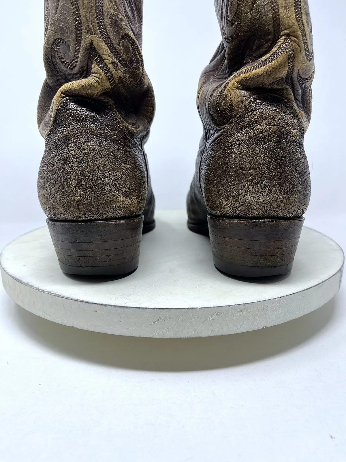 Dan Post Größe 10,5 Braune Cowboystiefel
