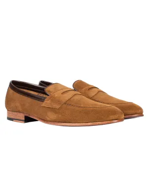 Darwin Wildleder-Loafer in Beige