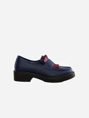Diane Damen 3 in 1 Maisleder Vegane Loafers | Marineblau