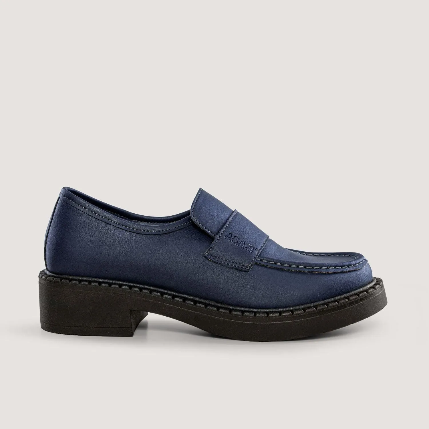 Diane Damen 3 in 1 Maisleder Vegane Loafers | Marineblau