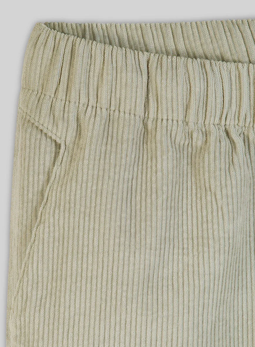 Einfache Hose Rehbraun Kord