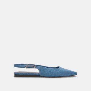 ELLEY FLATS BLAUE JEANS