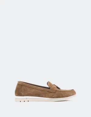 Everlane Cognac Wildleder