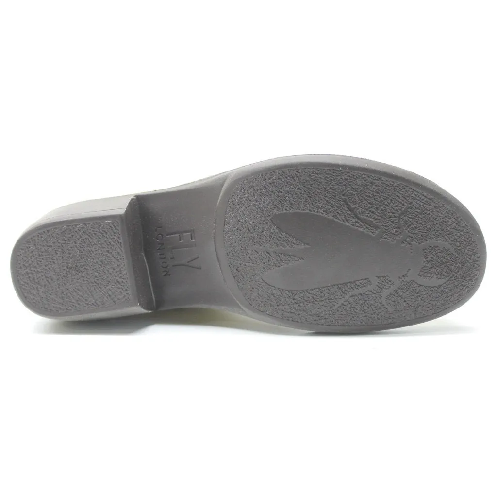 Fly London Meme030Fly Teppich Leder Chelsea-Stiefel für Damen