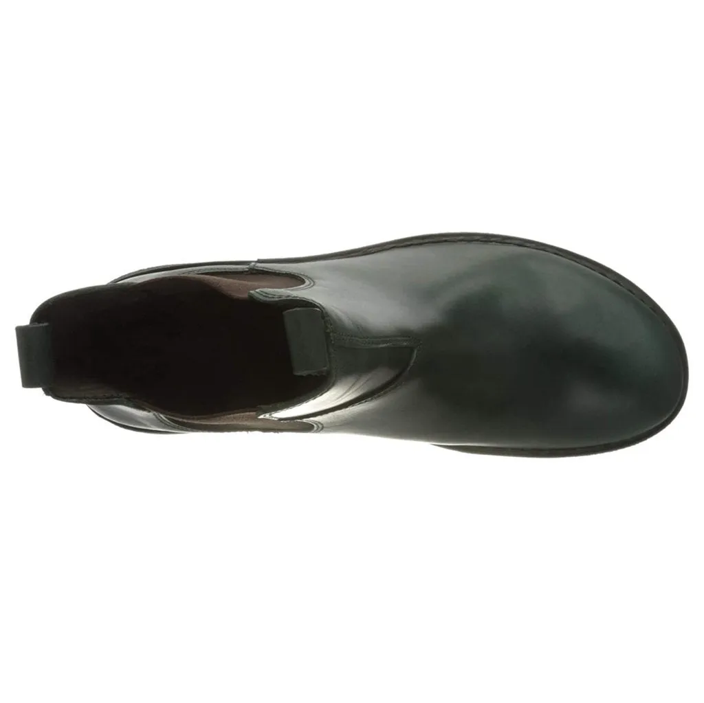 Fly London Meme030Fly Teppich Leder Chelsea-Stiefel für Damen