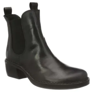 Fly London Meme030Fly Teppich Leder Chelsea-Stiefel für Damen