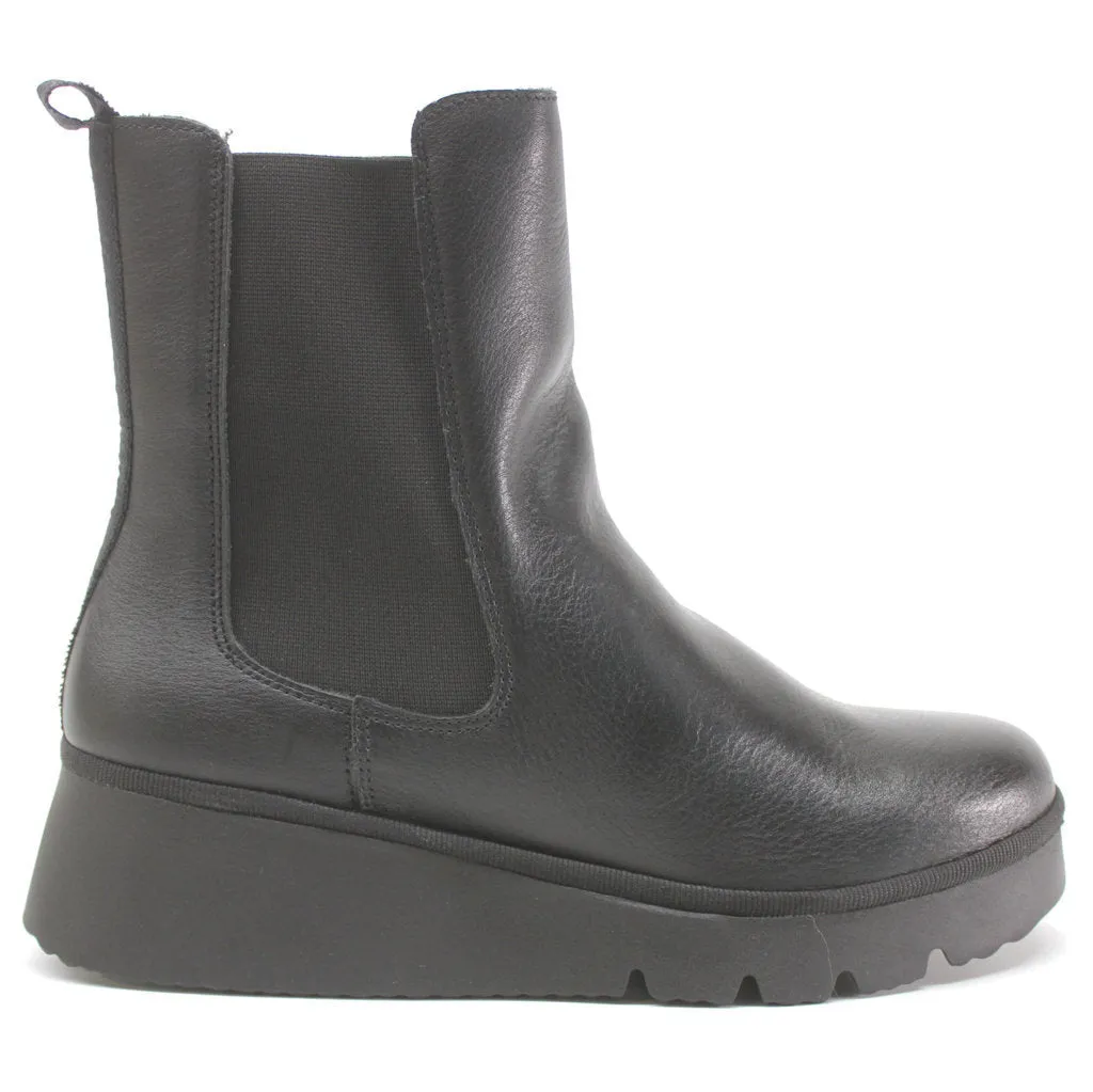 Fly London Paty405Fly Weiche Leder Chelsea-Stiefel für Damen