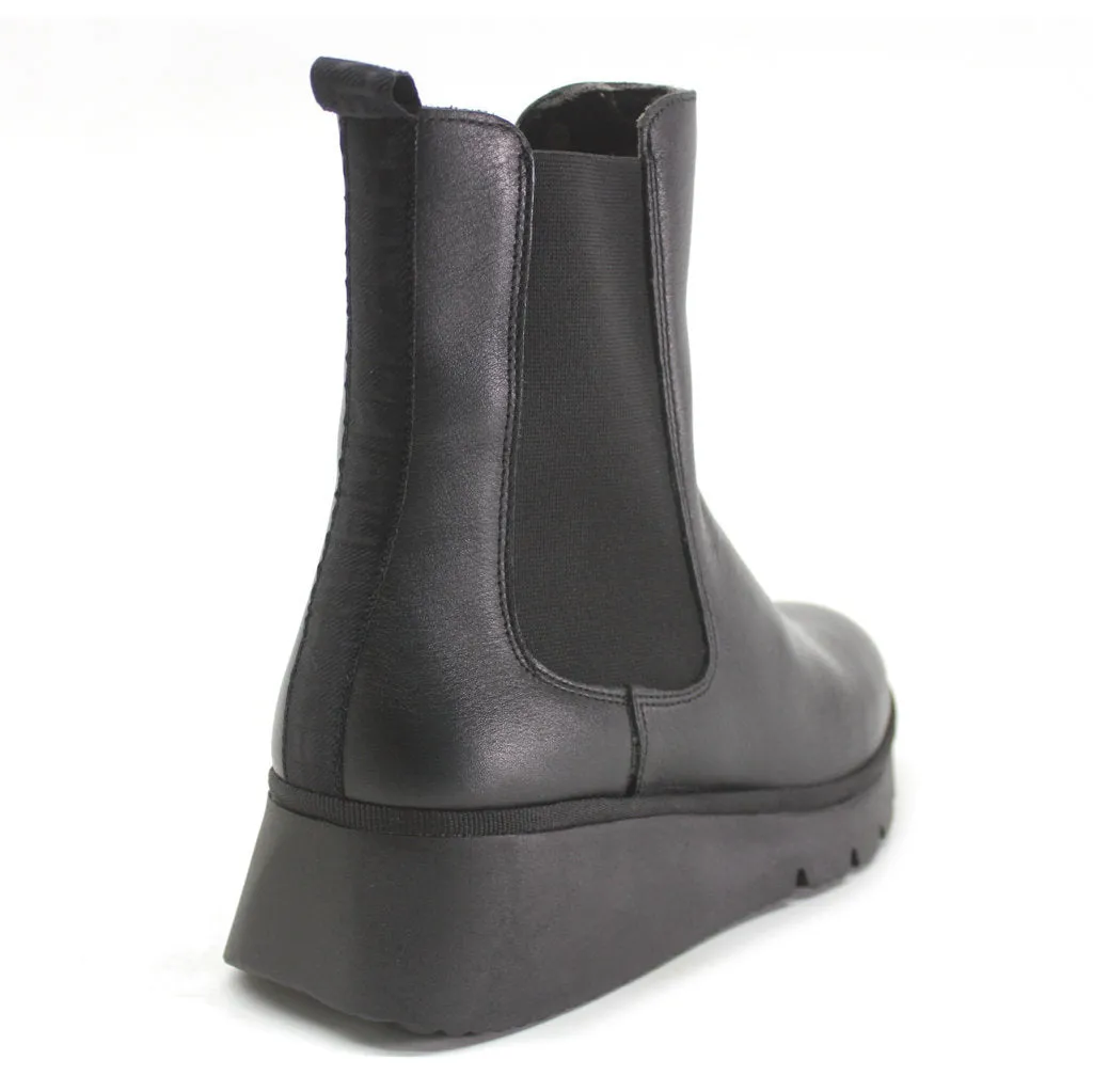 Fly London Paty405Fly Weiche Leder Chelsea-Stiefel für Damen
