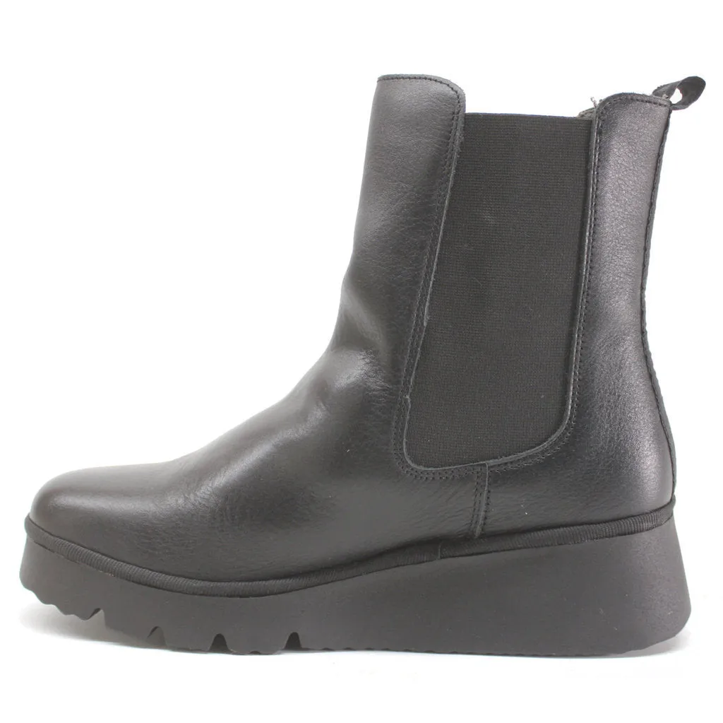 Fly London Paty405Fly Weiche Leder Chelsea-Stiefel für Damen