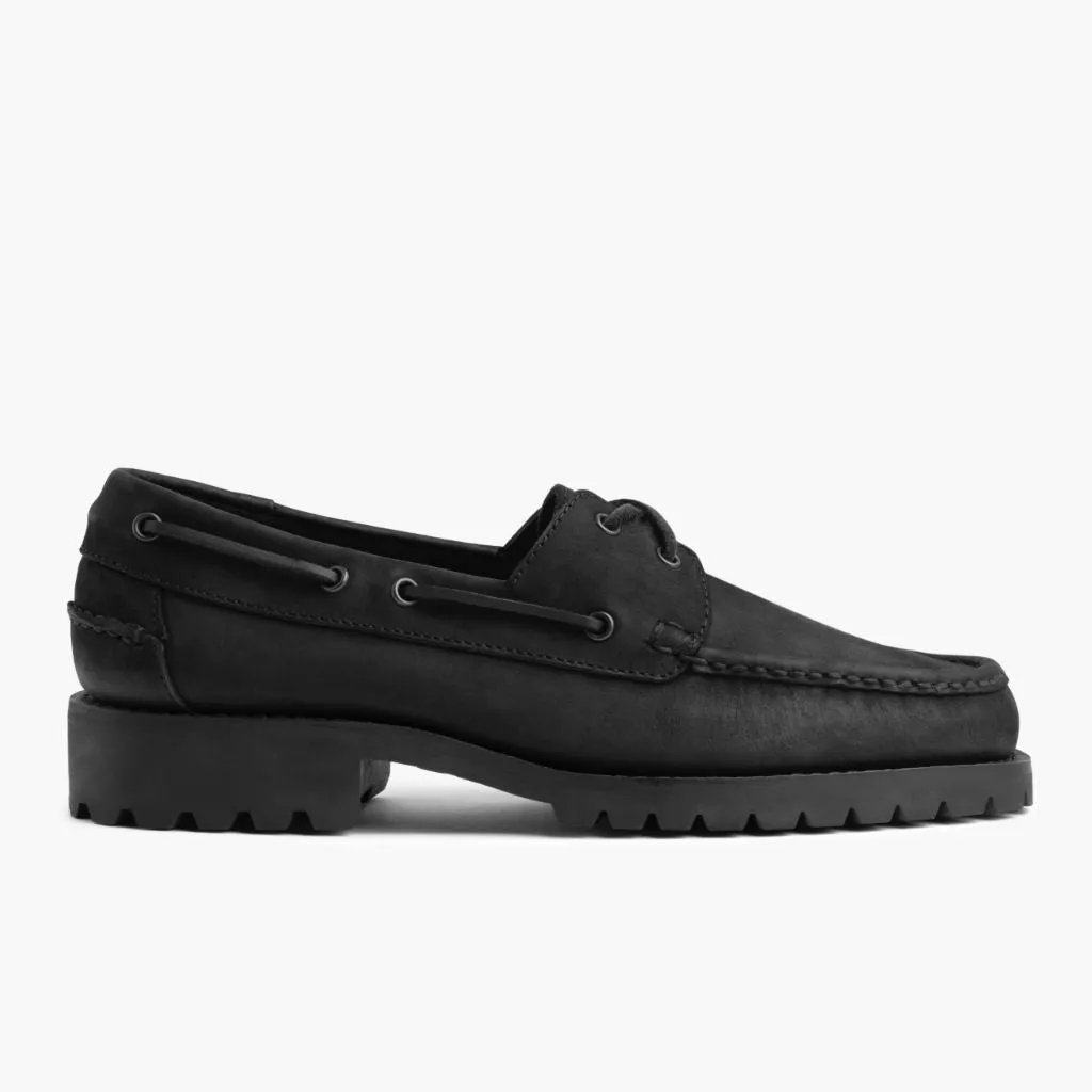 Handgenähter Loafer | Matt Schwarz