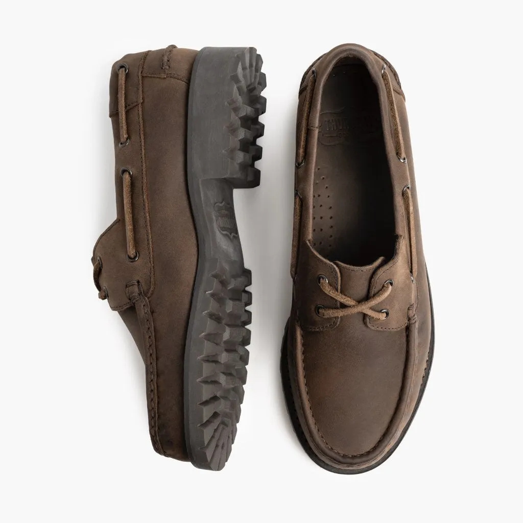 Handgenähter Loafer | Tabak