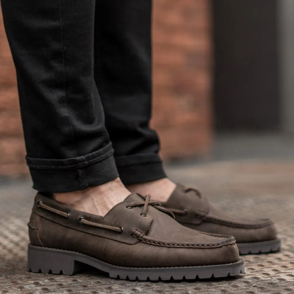 Handgenähter Loafer | Tabak