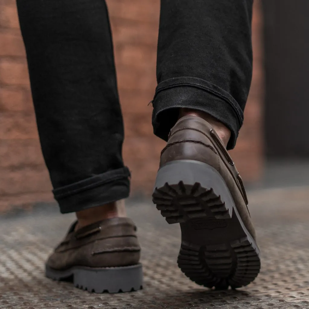 Handgenähter Loafer | Tabak