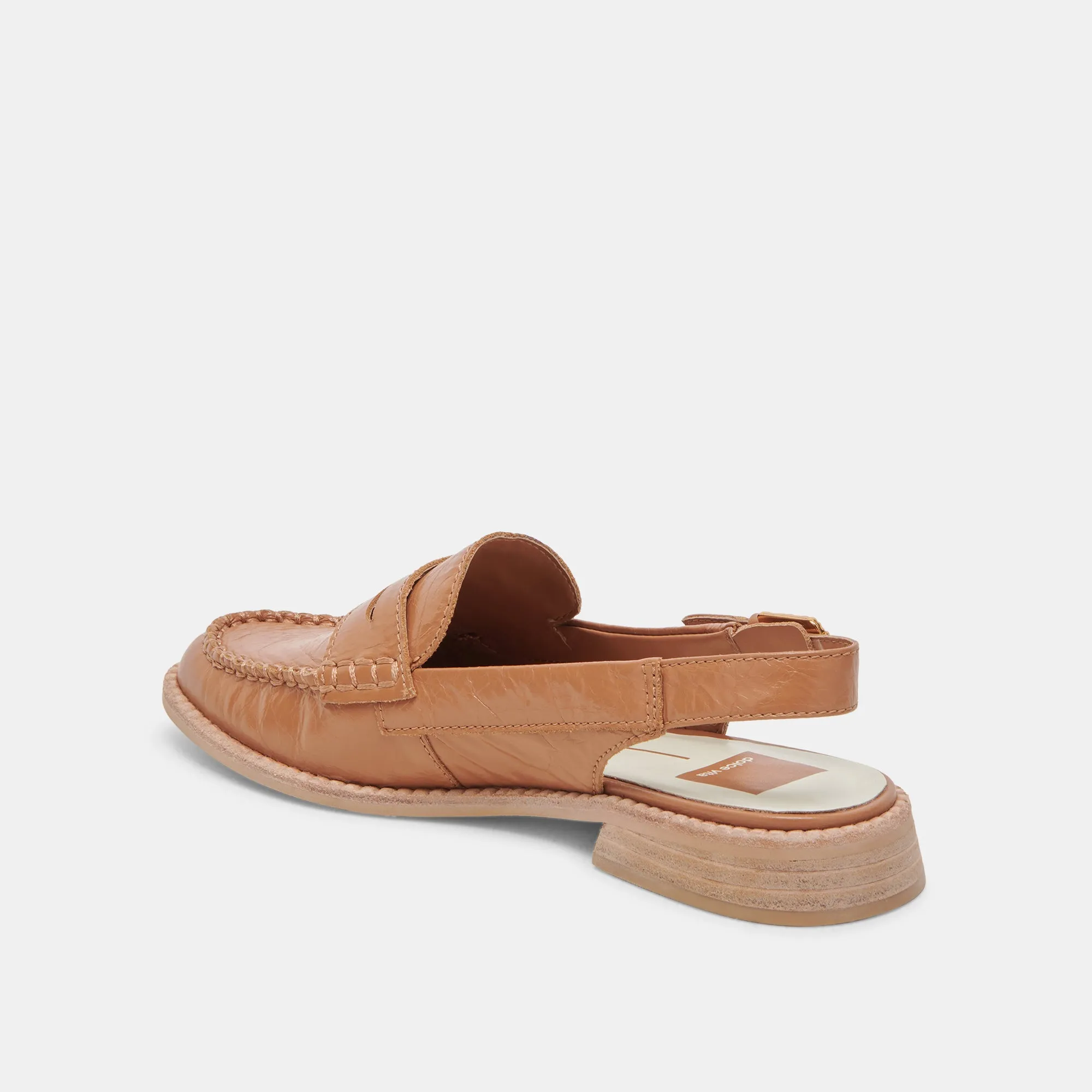 HARDI LOAFERS BRAUN KRÄUSELNDES GLANZLEDER