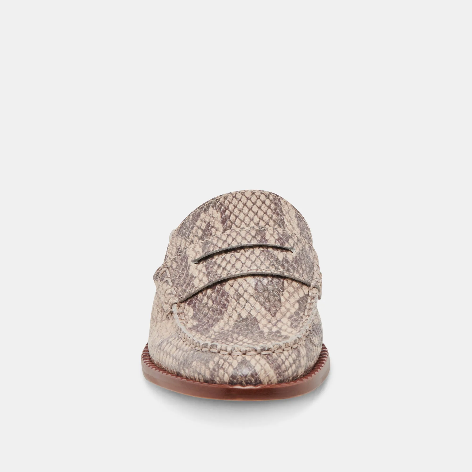 HAVAN LOAFERS SAND SCHLANGE GEPRÄGT