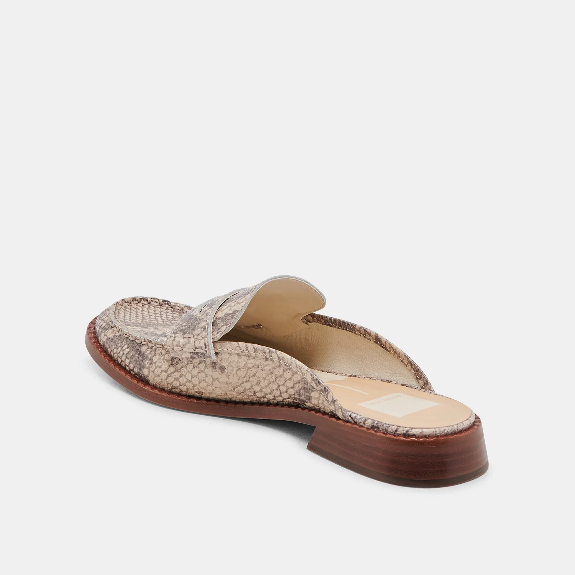 HAVAN LOAFERS SAND SCHLANGE GEPRÄGT