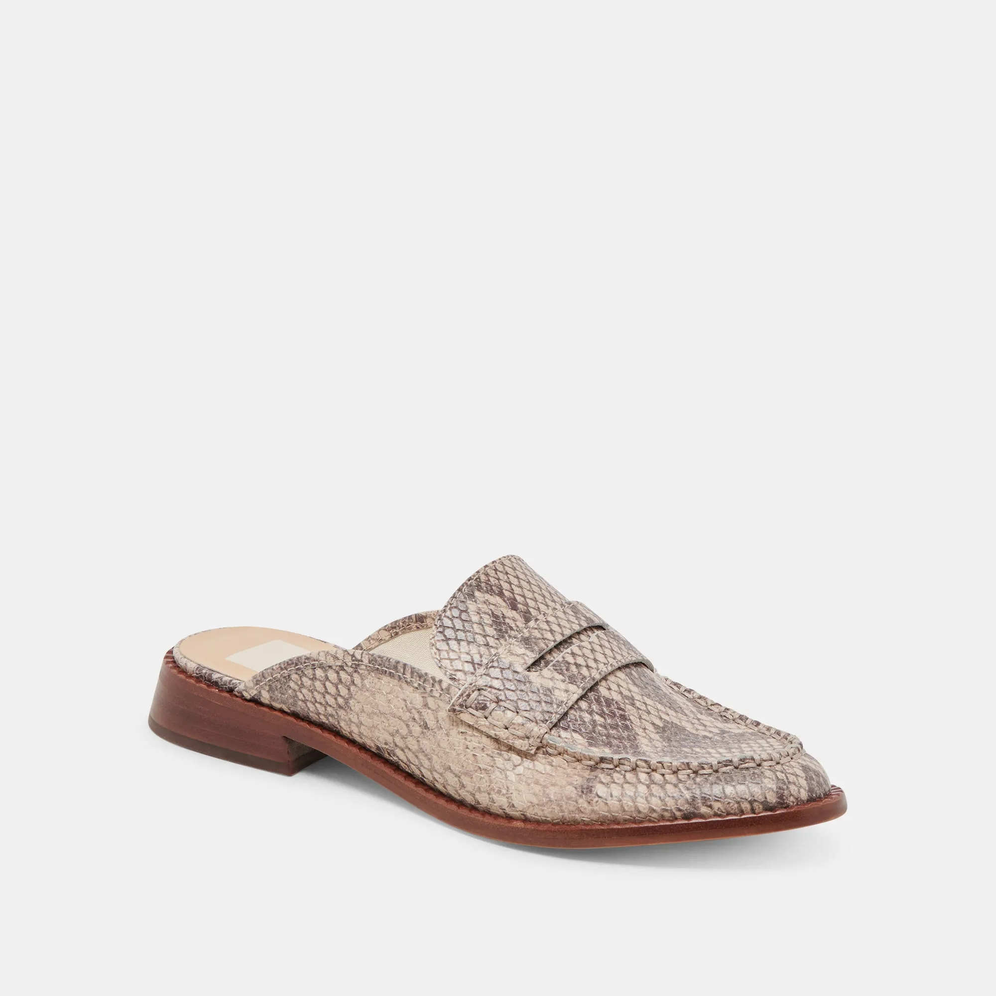 HAVAN LOAFERS SAND SCHLANGE GEPRÄGT