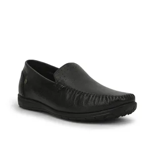 Healers Bequeme Schnürsenkellose Loaferschuhe Für Herren (Schwarz) JPL-271 Von Liberty