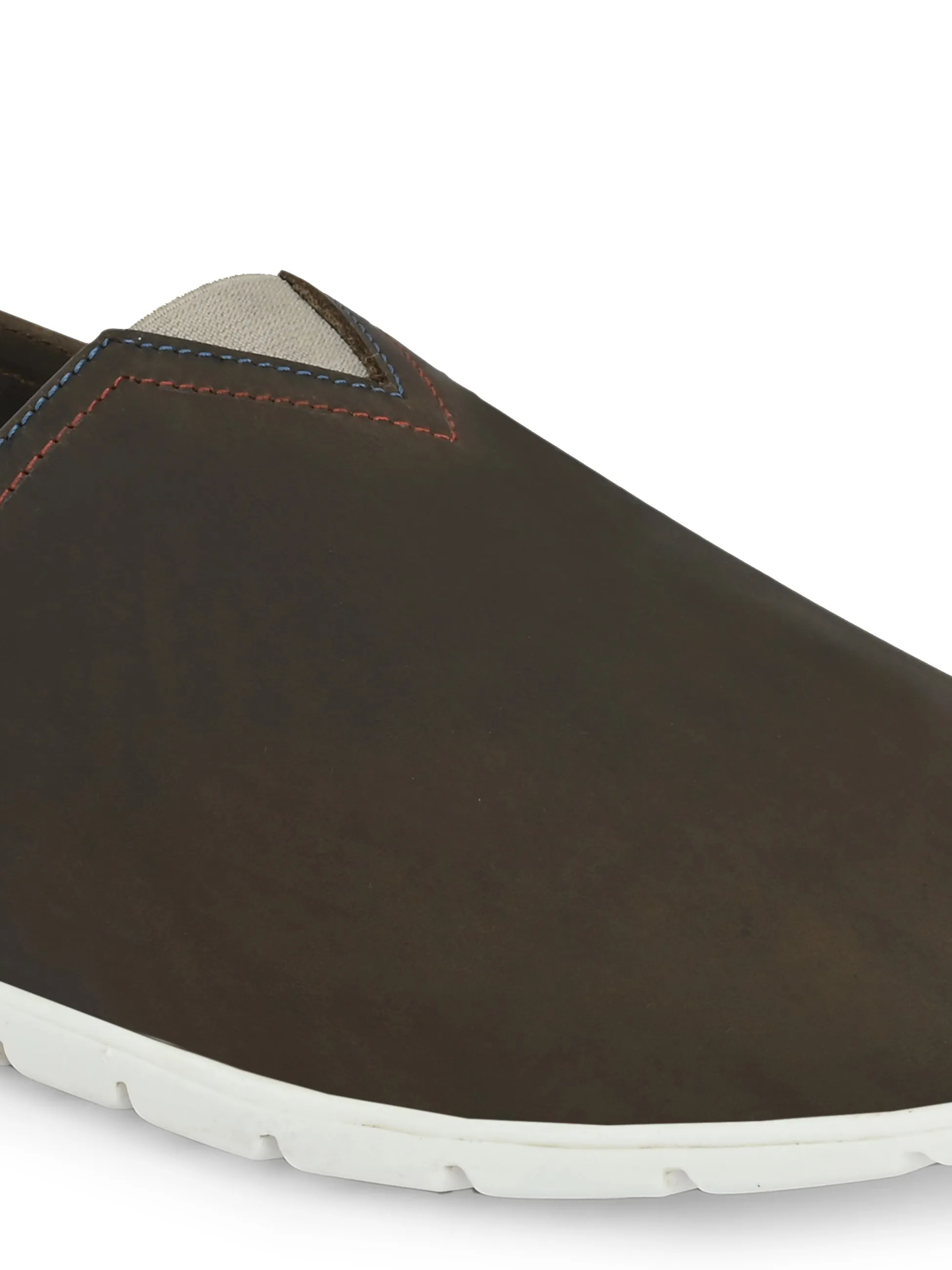 Hitz Herren Coco-Leder Schlupfschuhe für den Casual-Look