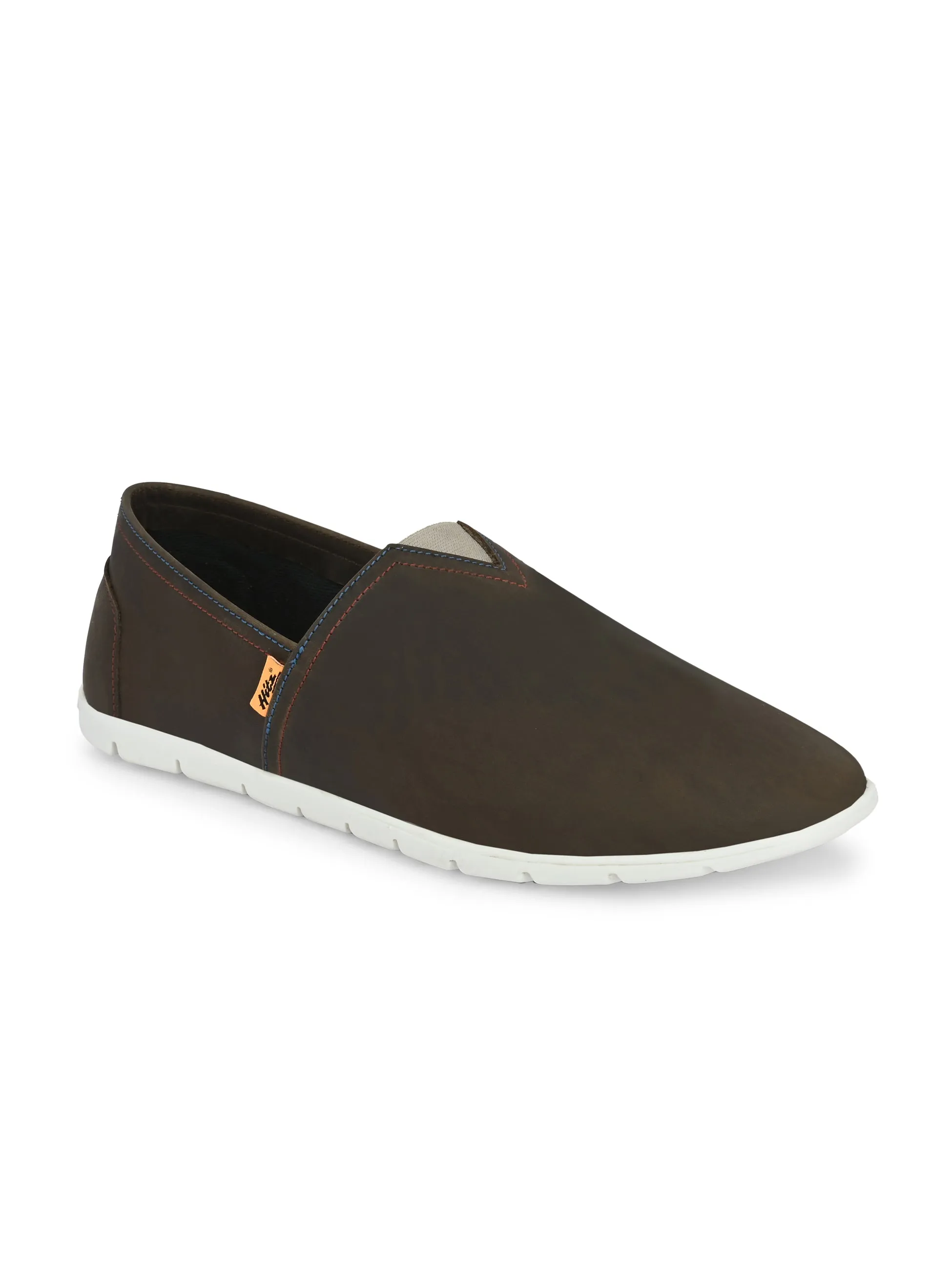 Hitz Herren Coco-Leder Schlupfschuhe für den Casual-Look