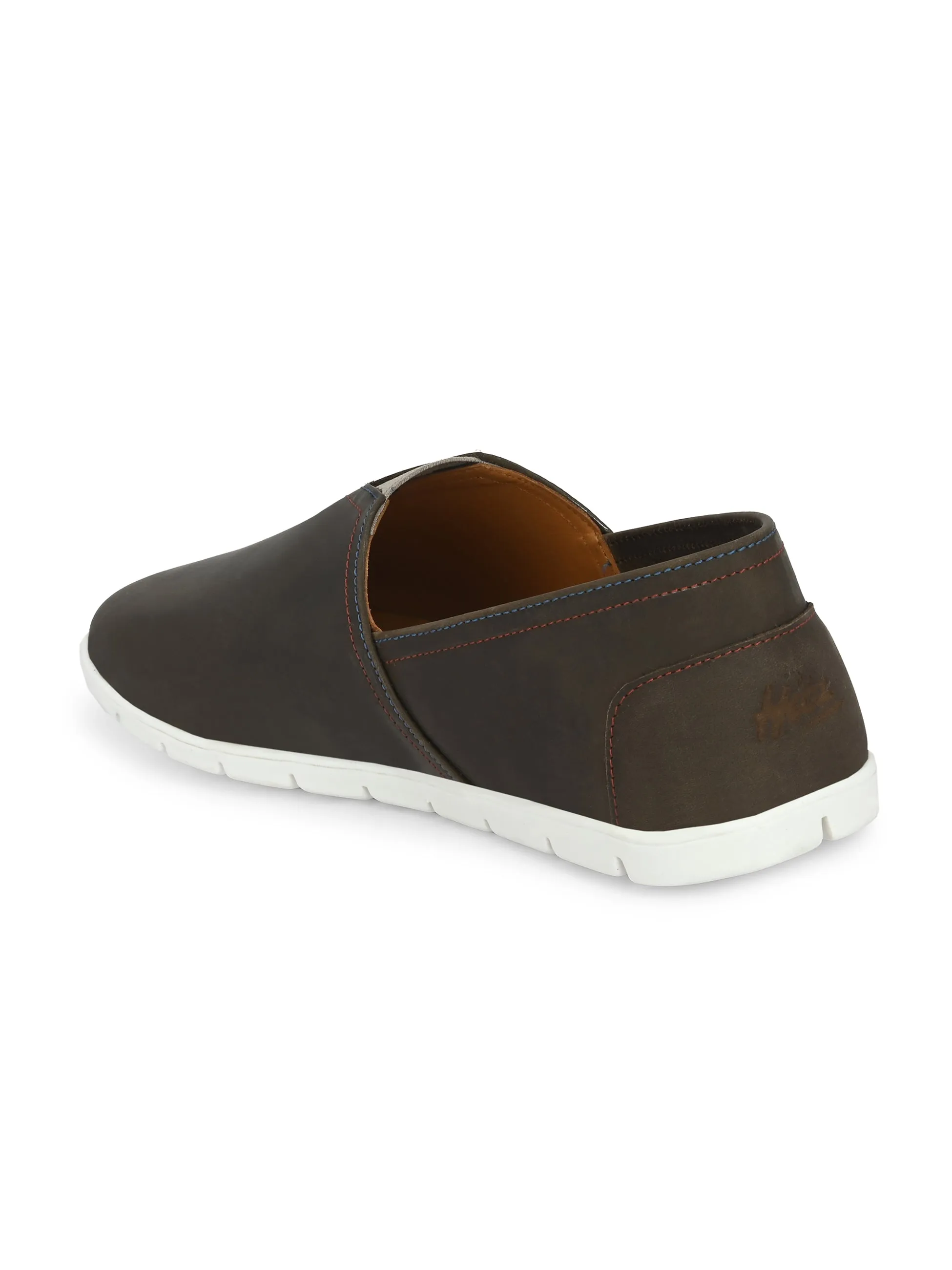 Hitz Herren Coco-Leder Schlupfschuhe für den Casual-Look