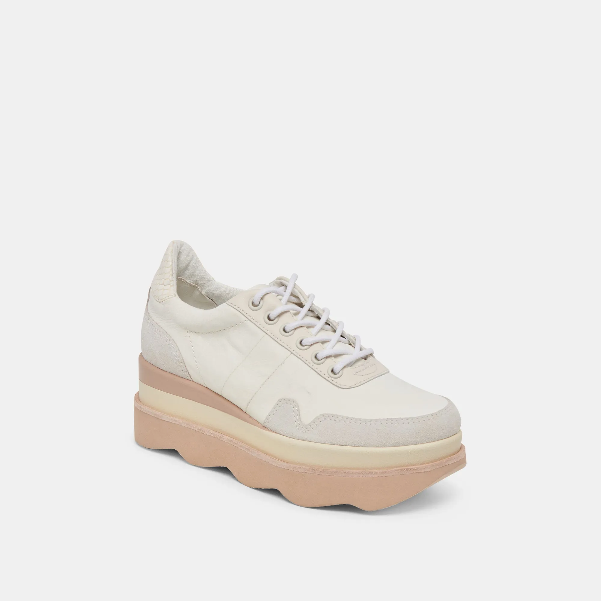 JAYNE SNEAKERS ELFENBEIN NUBUK