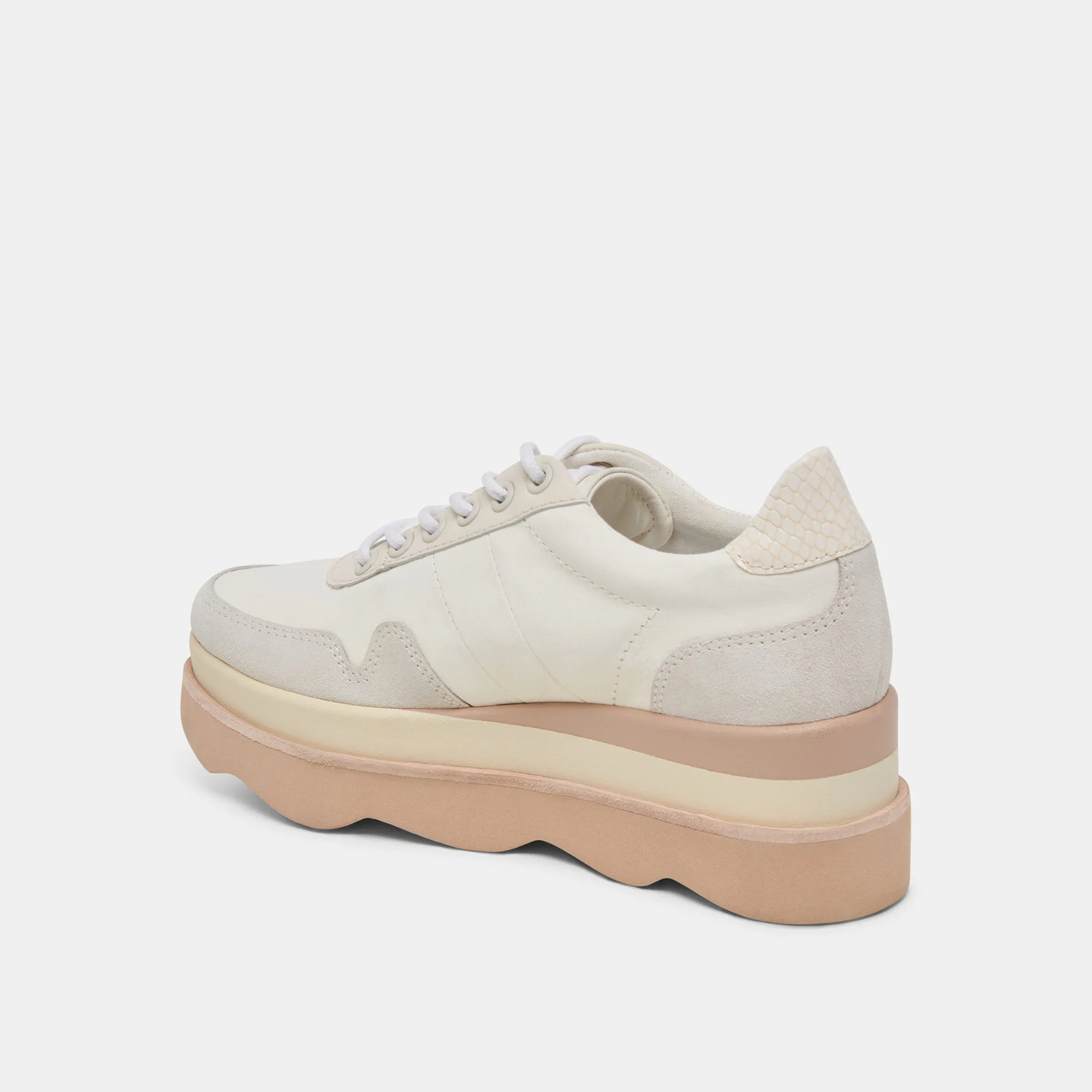 JAYNE SNEAKERS ELFENBEIN NUBUK
