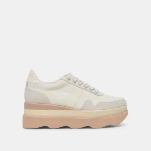 JAYNE SNEAKERS ELFENBEIN NUBUK