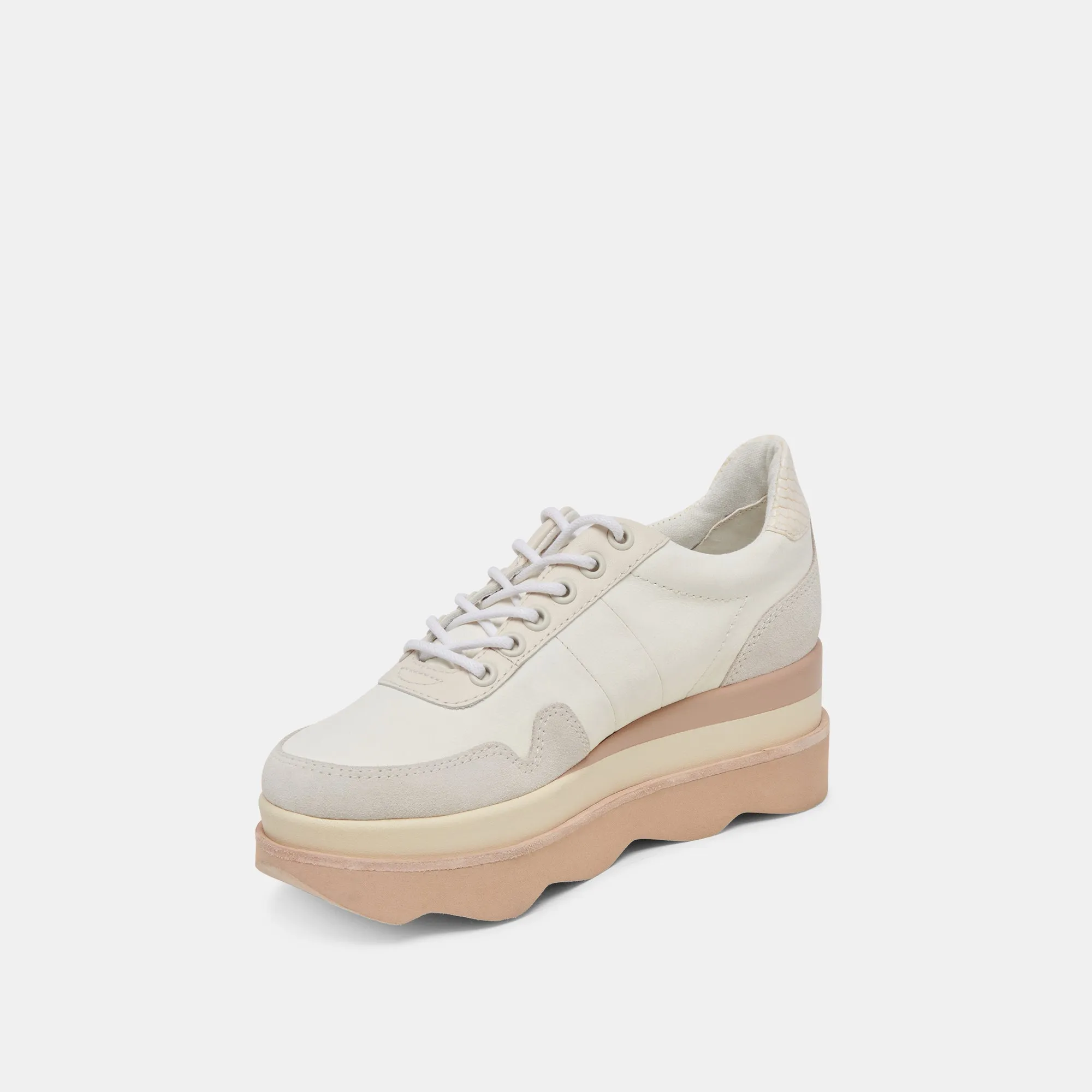 JAYNE SNEAKERS ELFENBEIN NUBUK
