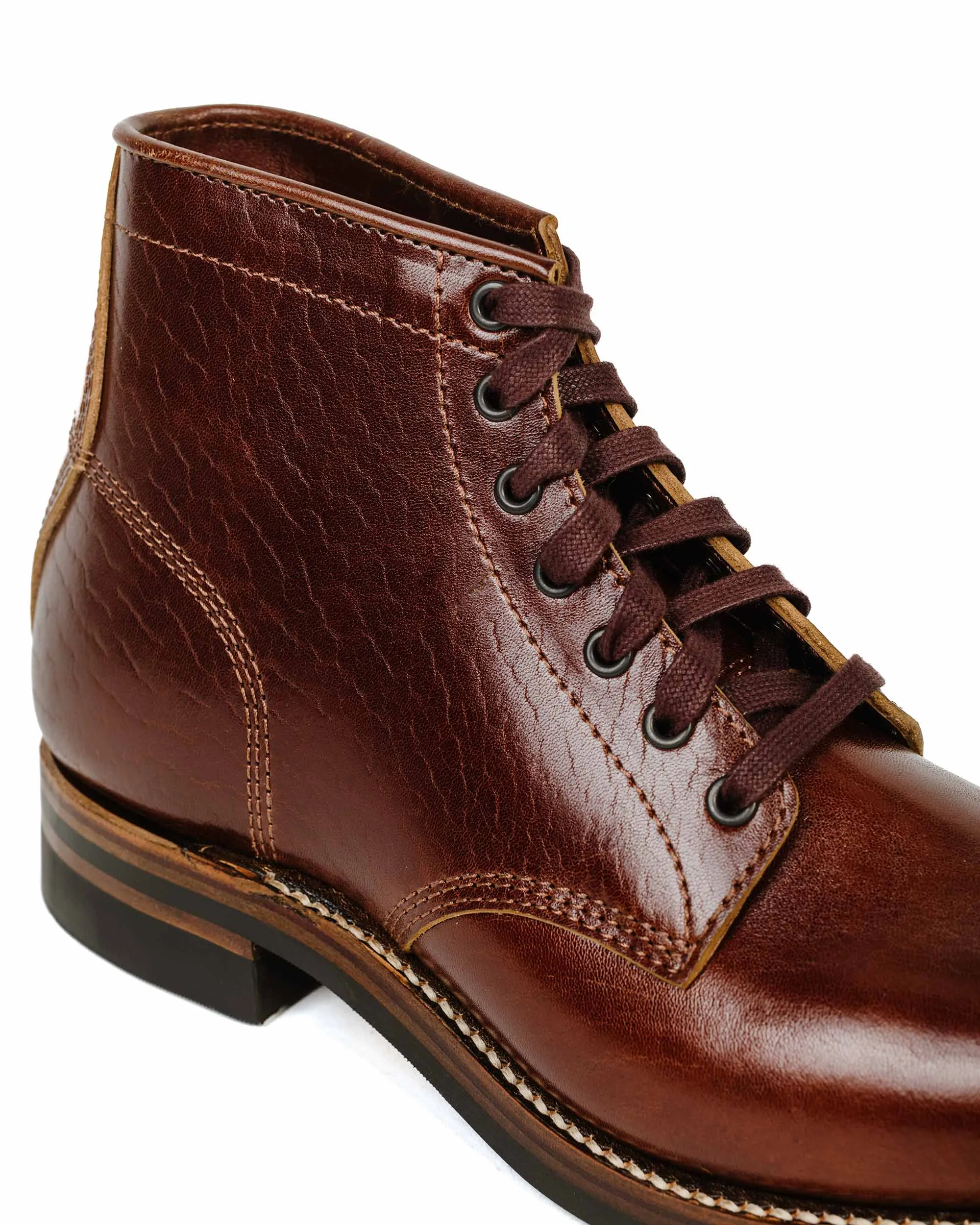 John Lofgren Bootmaker Ludlow Stiefel Shinki Hikaku Pferdehinterleder Holzsohle