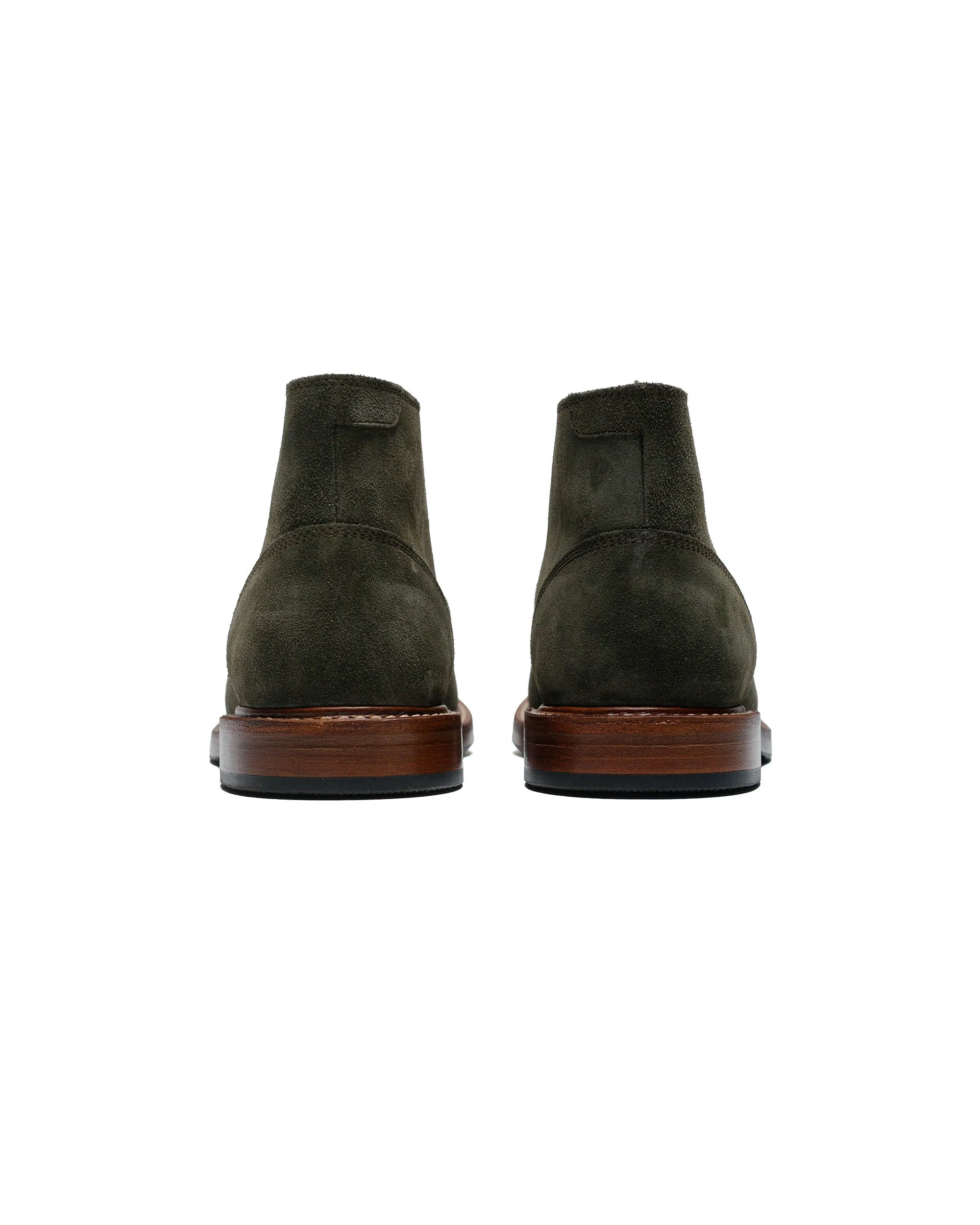 John Lofgren Bootmaker Die standhaften Chukka-Stiefel Japanisches Suede Olive