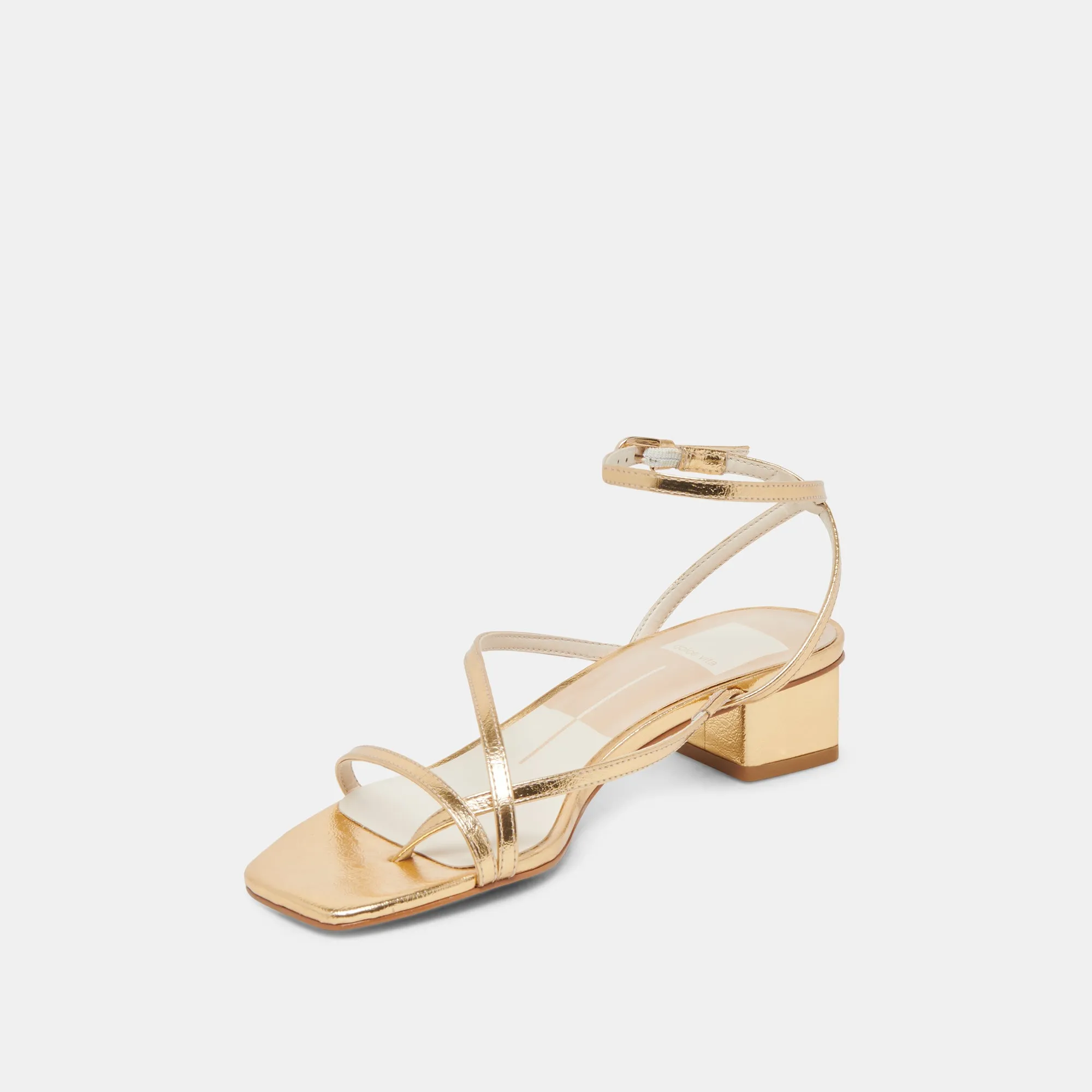 KARLOS SANDALETTEN GOLD METALLIC STELLA