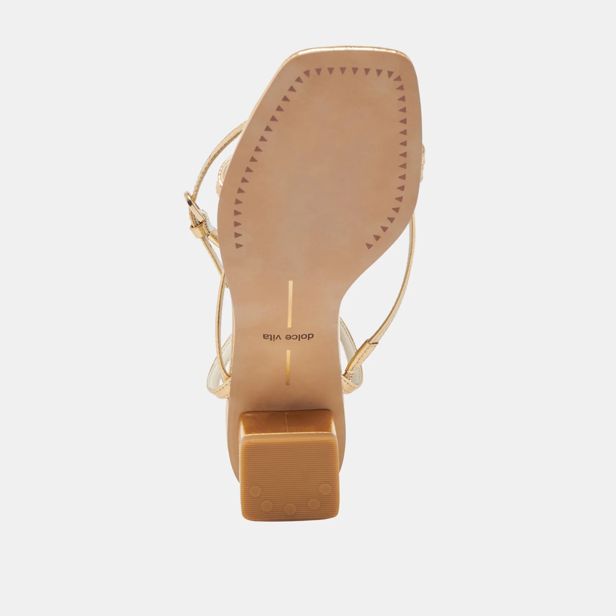KARLOS SANDALETTEN GOLD METALLIC STELLA