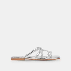 LANZA SANDALETTEN SILBER METALLIC STELLA