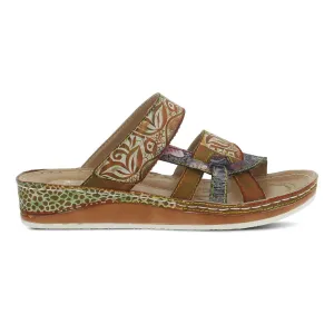 L'Artiste By Spring Step Kaiman Kamel Multi Leder