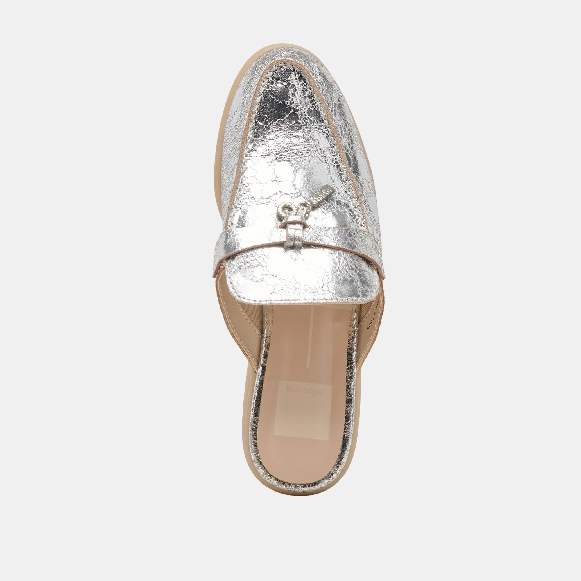 LASAIL FLATS SILBER ANTIKE LEDER