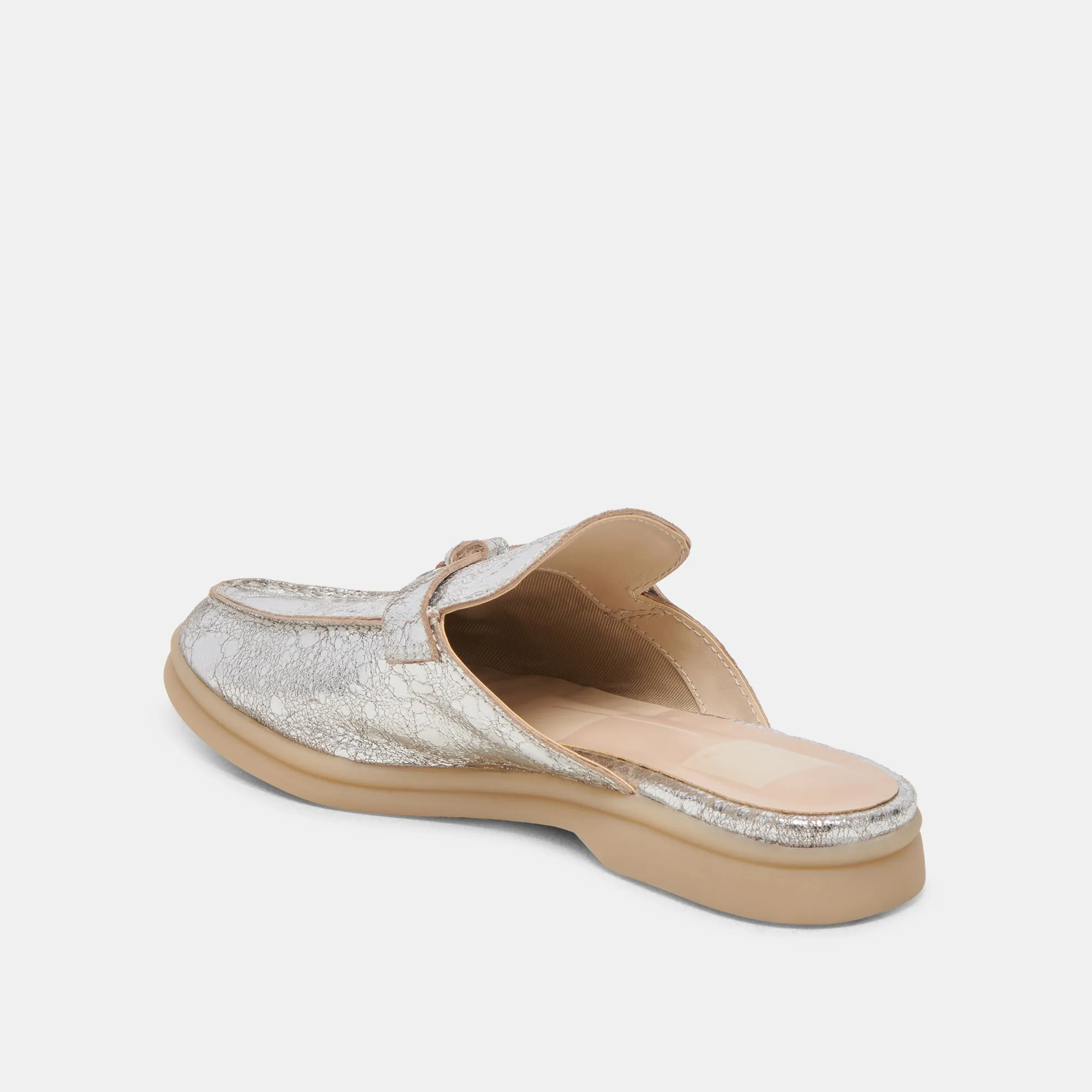 LASAIL FLATS SILBER ANTIKE LEDER