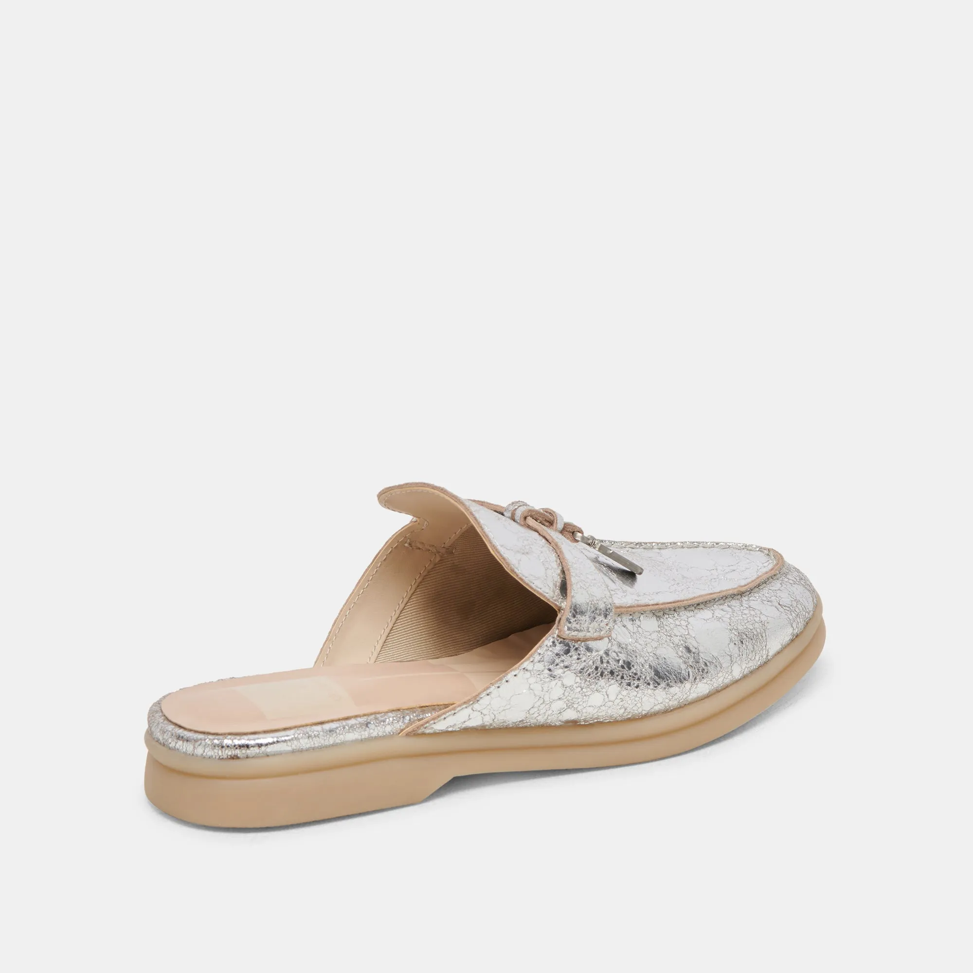 LASAIL FLATS SILBER ANTIKE LEDER