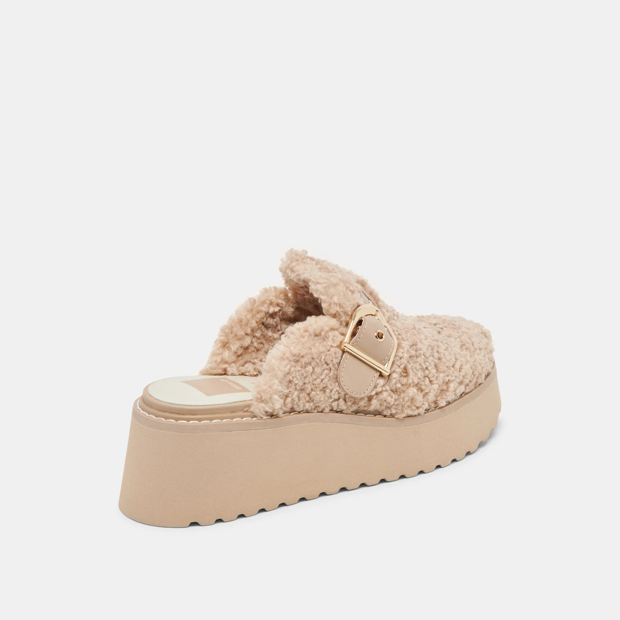 LELANI PLUSH FLATS NATURPLÜSCH