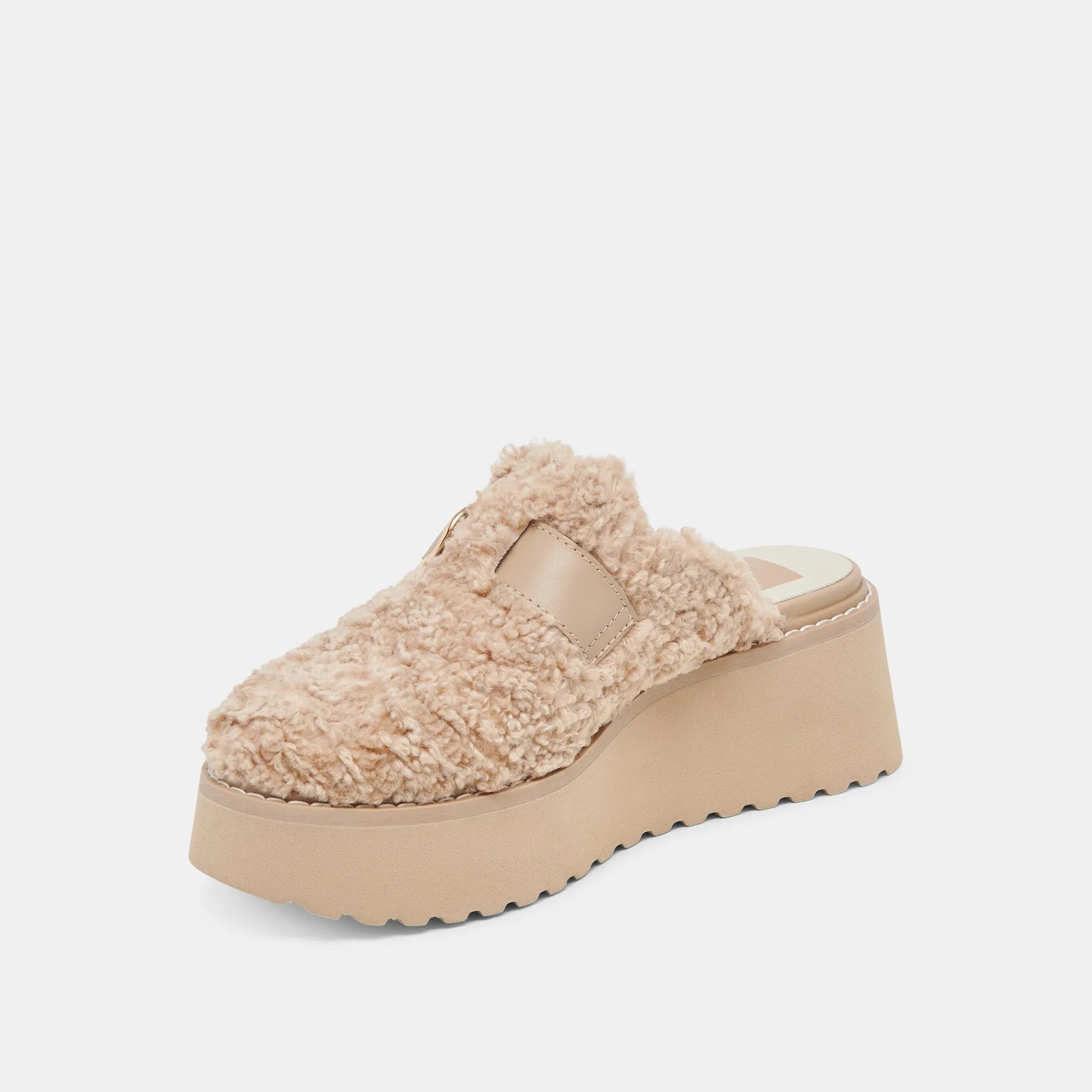 LELANI PLUSH FLATS NATURPLÜSCH