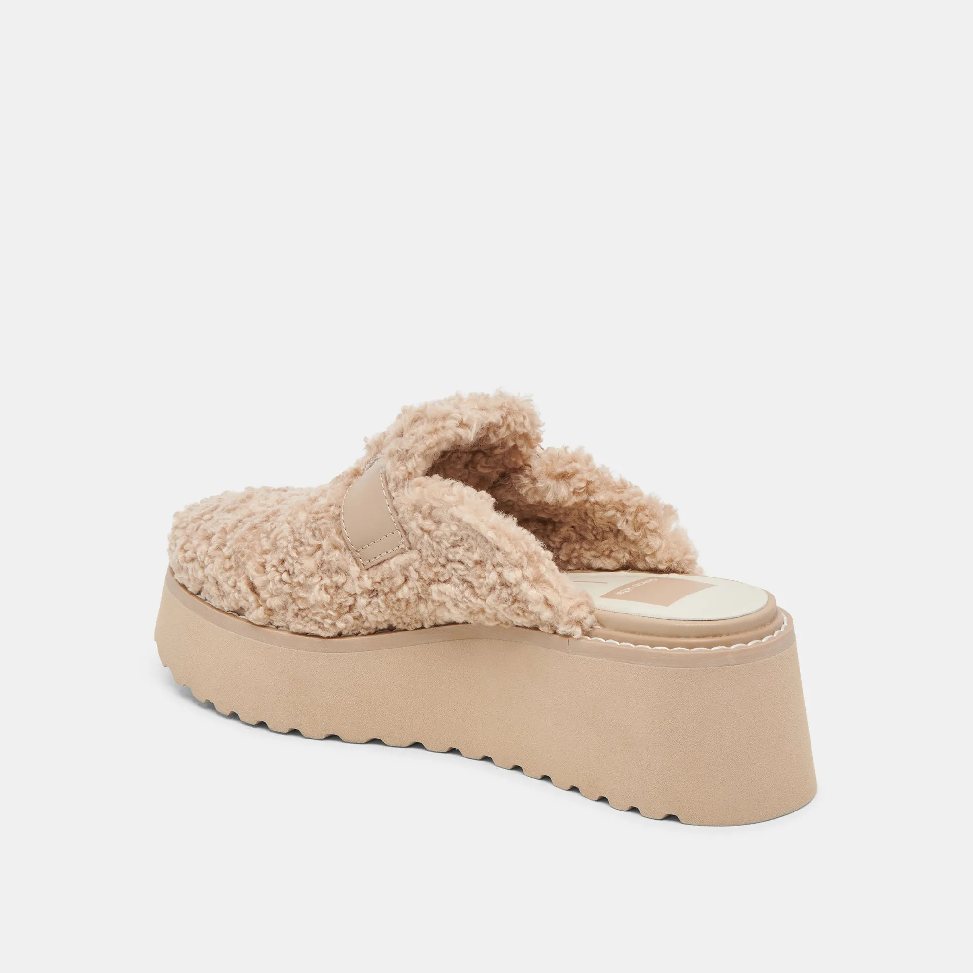LELANI PLUSH FLATS NATURPLÜSCH