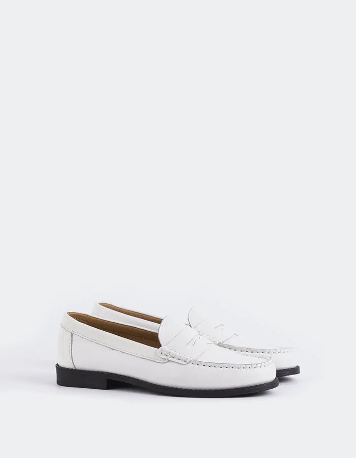 Lettine Off White Nappaleder