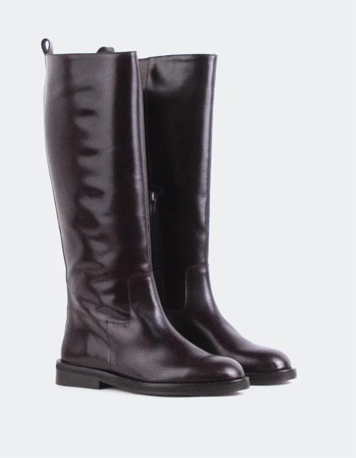 Lherma Braun Leder