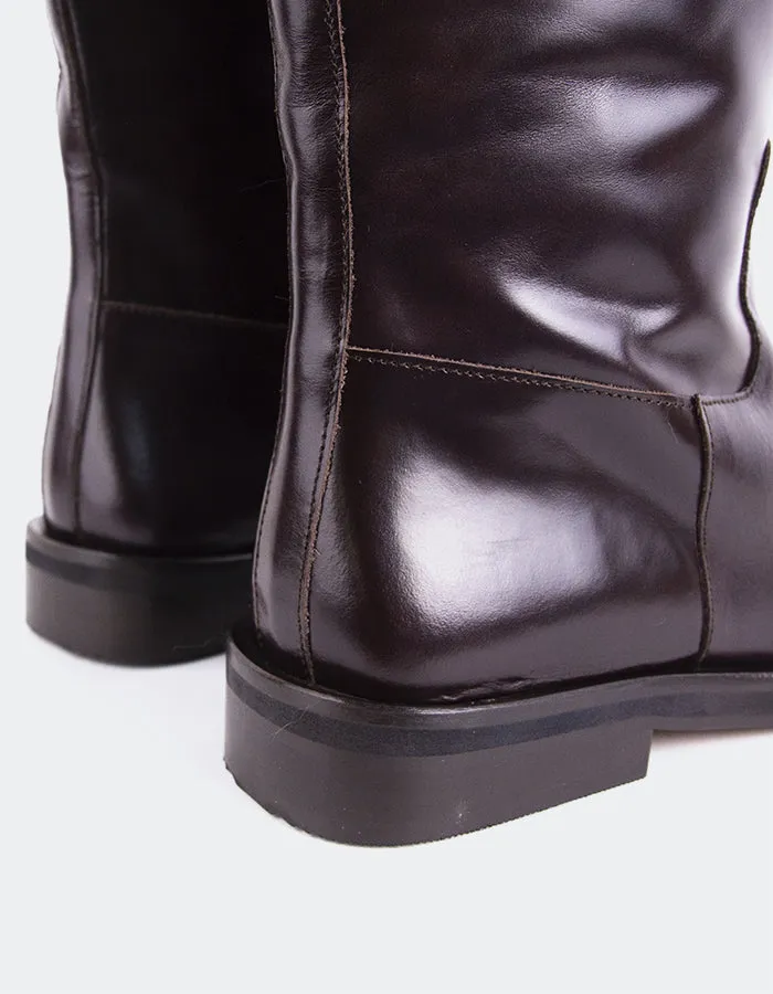 Lherma Braun Leder