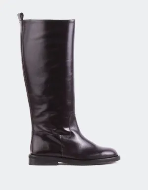 Lherma Braun Leder