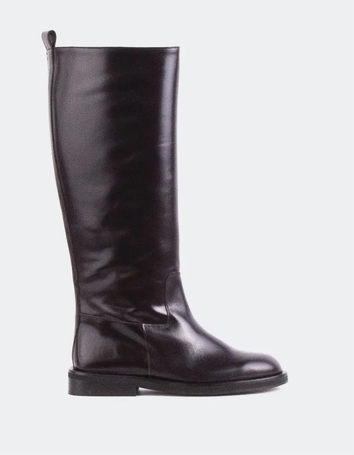 Lherma Braun Leder